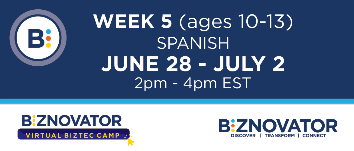 BIZNOVATOR VIRTUAL BIZTEC Camp BIZNOVATOR VIRTUAL BIZTEC Camp